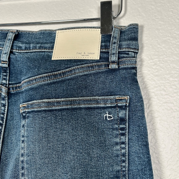 Rag & Bone women size 29 Wren high rise ankle slim jeans Sadie blue medium wash - Picture 5 of 10